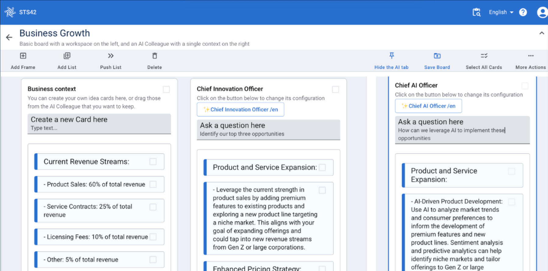 Strategic Thinking Systems